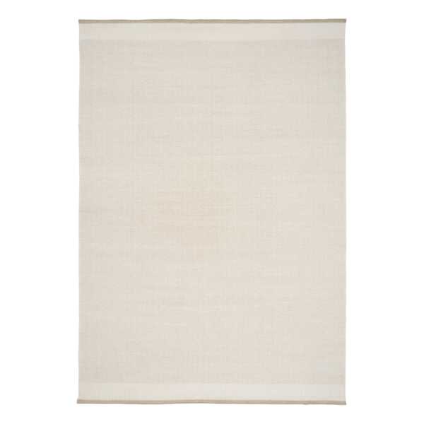 Linie Design Stratum Echo Wollteppich White, 250 x 350cm