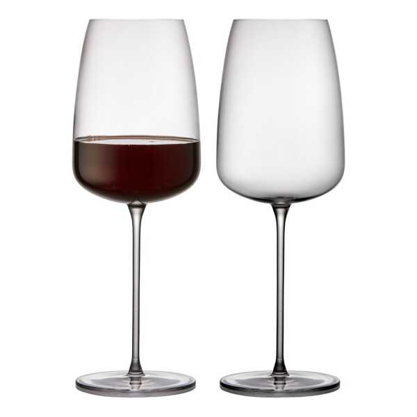 Lyngby Glas Veneto Bourgogne Weinglas 77 cl 2er Pack Clear