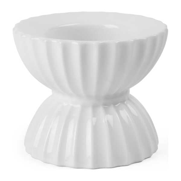 Lyngby Porcelæn - Lyngby Tura Teelichthalter, ⌀ 8 cm, weiß