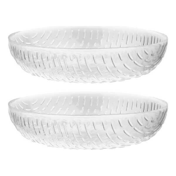Marimekko Syksy Schale Glas 2,5 dl 2er-Pack Clear