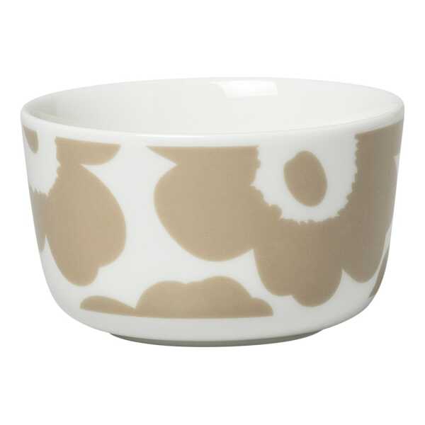 Marimekko Unikko Schale 2,5dl Weiß-beige