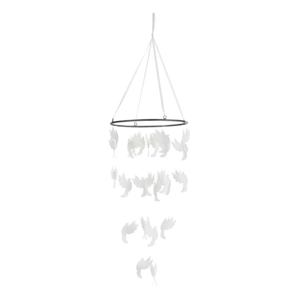 Mobile bird off-white