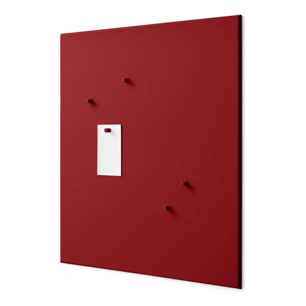 Montana Montana noticeboard Pinnwand 69,6x69,6 cm Beetroot