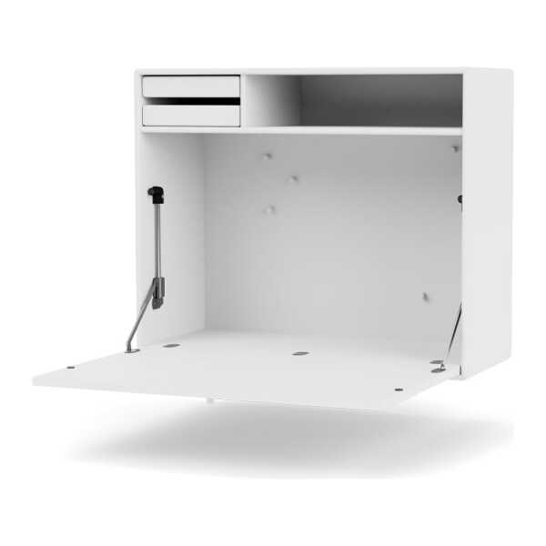 Montana STUDIO Schreibtisch wandhängend Snow 38
