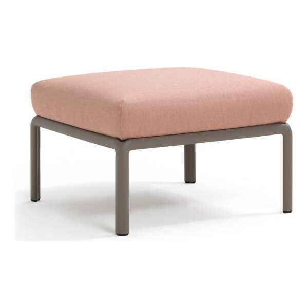 NARDI - Komodo Pouf, tortora / rosa quarzo