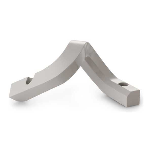 Normann Copenhagen Crooked Kerzenhalter 2 Warm grey