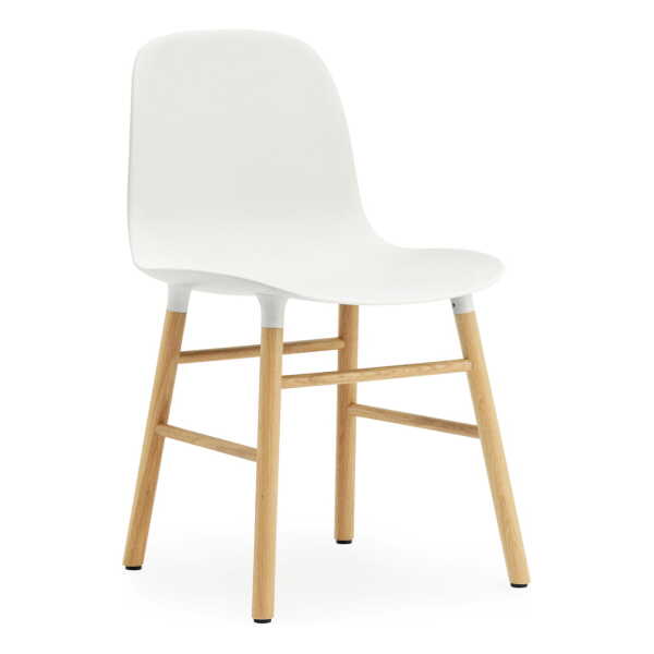 Normann Copenhagen - Form Stuhl, Eiche / weiß