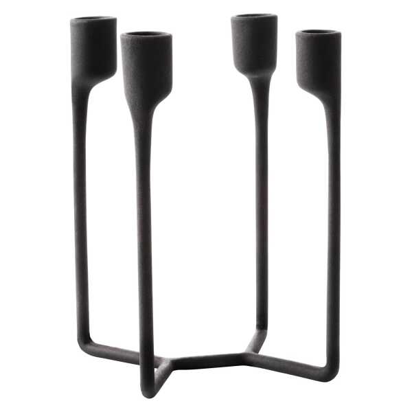 Normann Copenhagen Heima Kerzenständer Schwarz