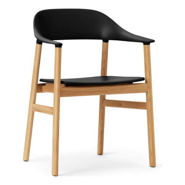 Normann Copenhagen - Herit Armlehnstuhl, Eiche / schwarz