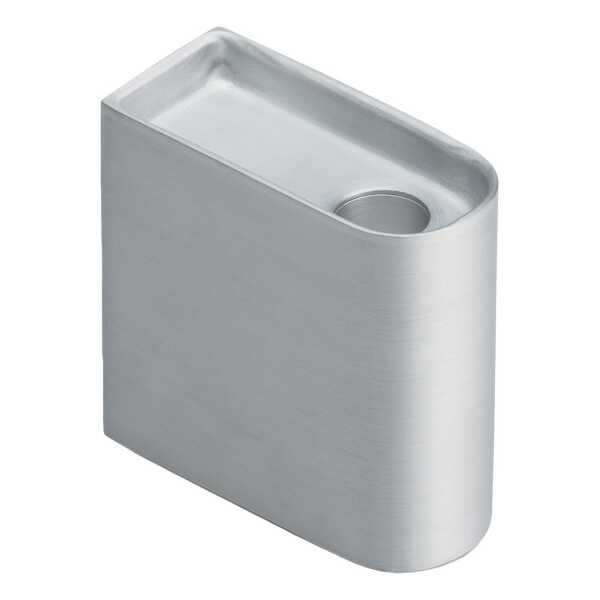 Northern Monolith Kerzenhalter low Aluminium