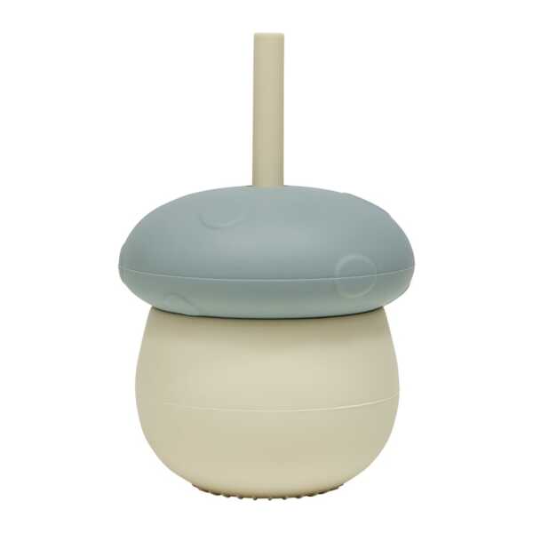 OYOY Mushroom Tasse Offwhite-blue