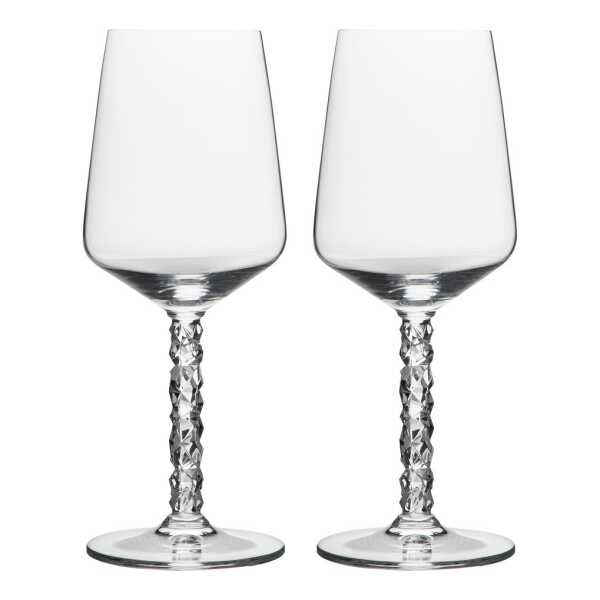 Orrefors Carat Weinglas 44cl 2er Pack Klar