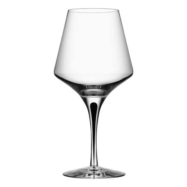 Orrefors Metropol Weinglas 61cl Clear / Black