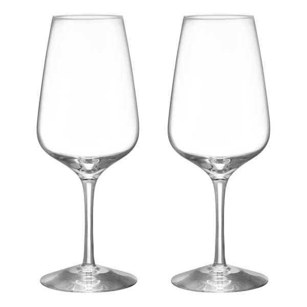 Orrefors Pulse Weinglas 38 cl 2er Pack Klar