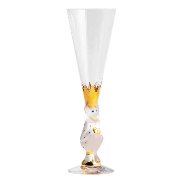 Orrefors The Sparkling Devil Champagnerglas 19 cl Weiß