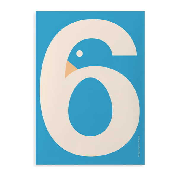 Paper Collective - Six Poster, 30 x 40 cm