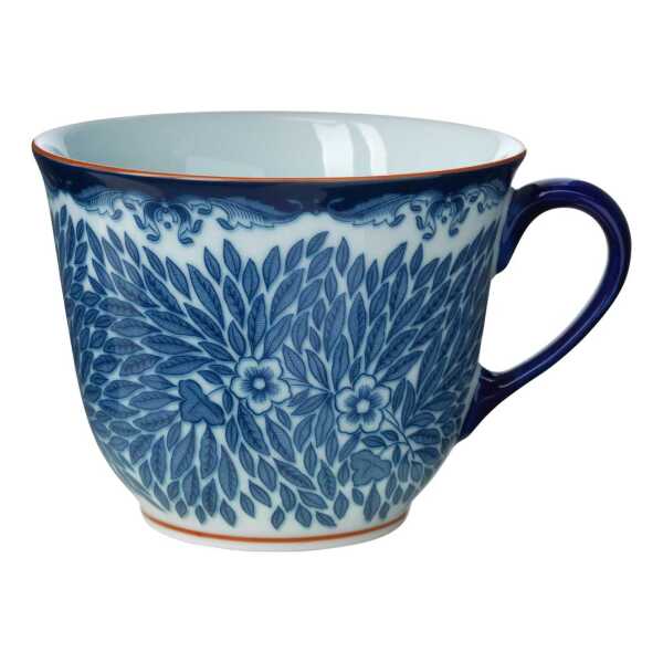 Rörstrand Ostindia Floris Tasse 40cl Blau