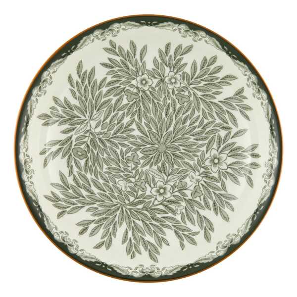 Rörstrand Ostindia Floris tiefer Teller Ø22 cm Grün