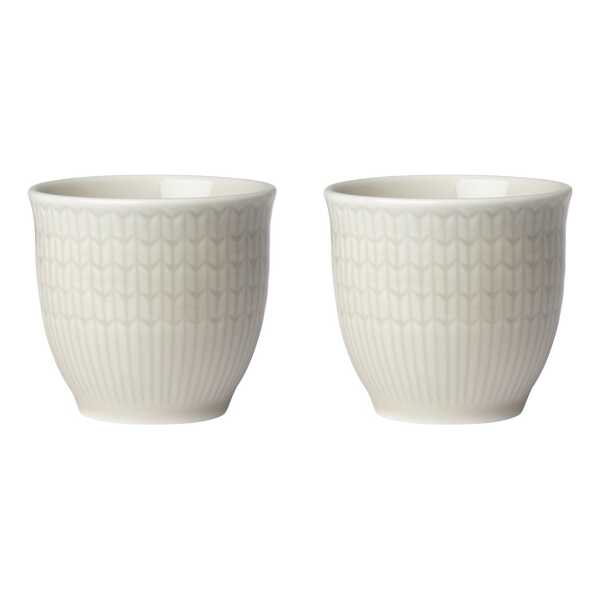 Rörstrand Swedish Grace Eierbecher 2er Pack Hafer