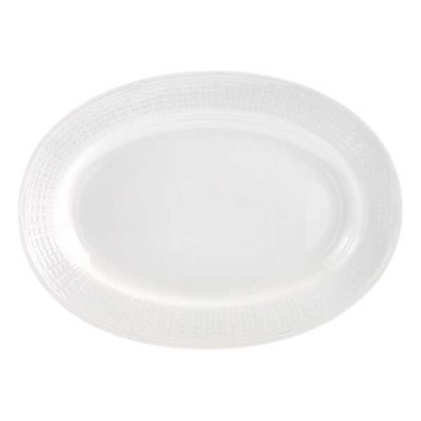 Rörstrand Swedish Grace Teller oval 32cm Weiß
