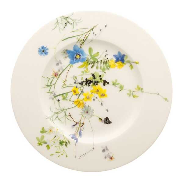 Rosenthal Brillance Fleurs des Alpes Teller 19cm Multi