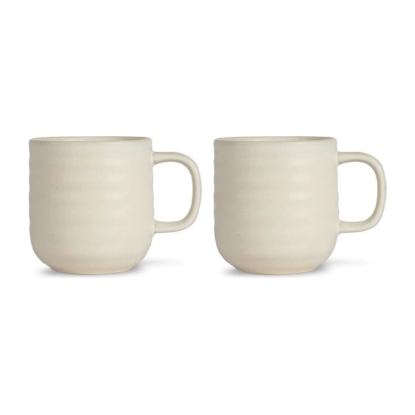 Sagaform Ellen Tasse 37 cl 2er Pack Off white