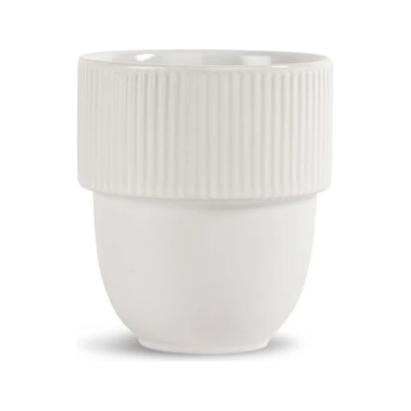Sagaform Inka Tasse 27 cl Weiß