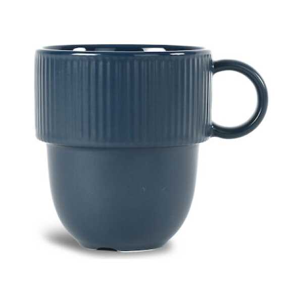 Sagaform Inka-Tasse mit Henkel 27 cl Blau
