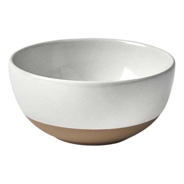 Scandi Living Fossil Schale 60cl Weiß