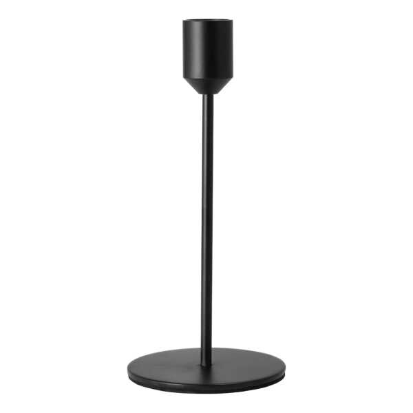 Scandi Living Glare Kerzenhalter 18cm Schwarz