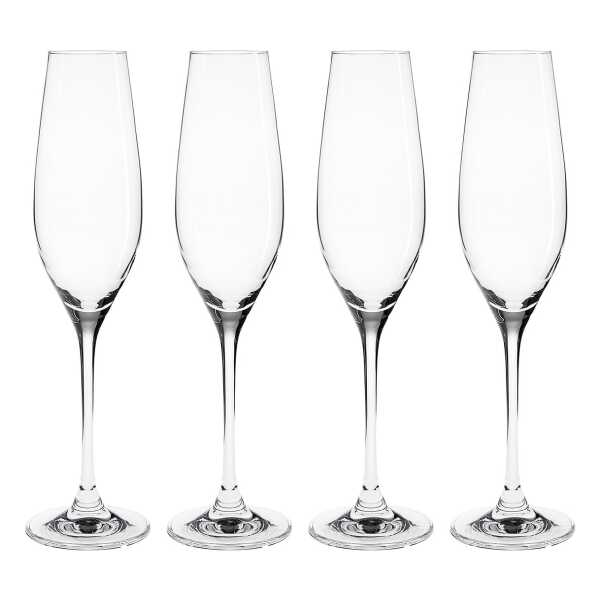Scandi Living Karlevi Champagnerglas 4er Pack 4er Pack