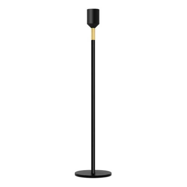 Solstickan Design Three Stars Kerzenhalter L 34 cm Schwarz