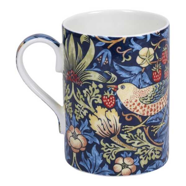 Spode Strawberry Thief Tasse 35 cl Indigo-Mineral