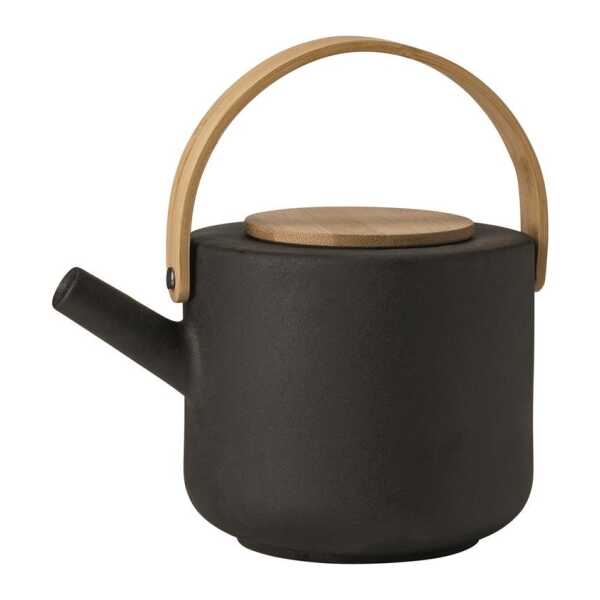 Stelton Theo Teekanne Schwarz