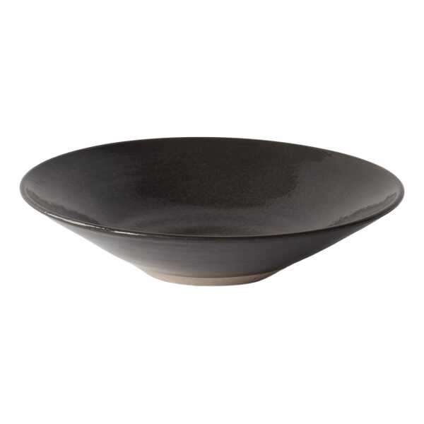 Tell Me More Fenix Servierschüssel Large Ø28,5 cm Braun-Schwarz