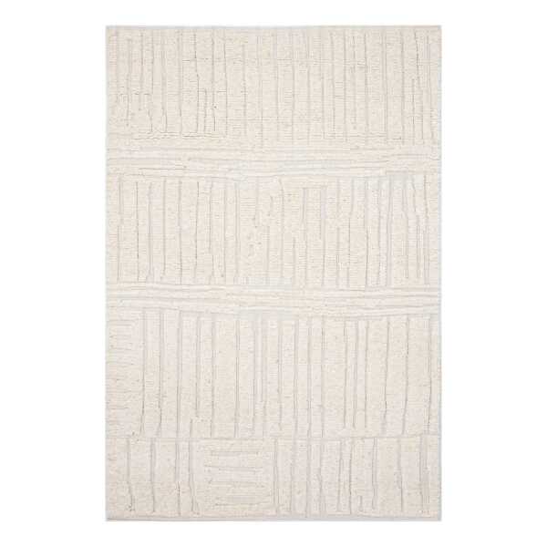 Tell Me More Sandnes Wollteppich White, 170x240 cm
