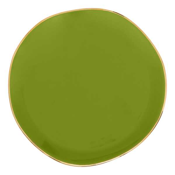 URBAN NATURE CULTURE Good Morning Teller 17cm weiß Evergreen sprig