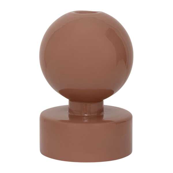URBAN NATURE CULTURE Pallo B Kerzenhalter 13 cm Cameo brown