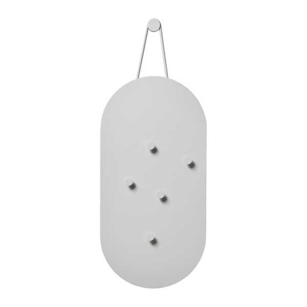 Zone Denmark A-Bulletin Board Pinnwand Soft grey, inkl. Magnete