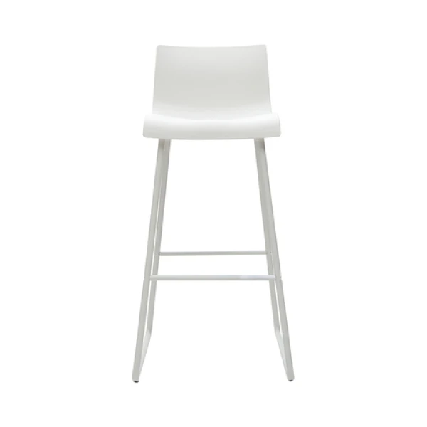 Design-Barhocker Weiß 76 cm (2er-Set) ONA