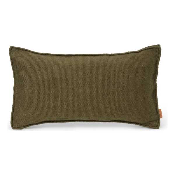 ferm LIVING Desert Kissen 28 x 53cm Olive