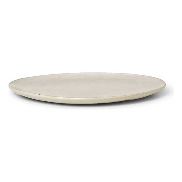 ferm LIVING Flow Teller 22cm Off-white speckle