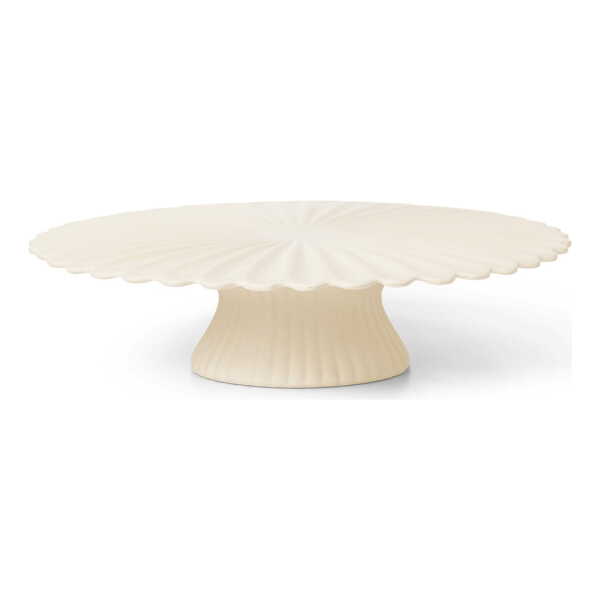 ferm LIVING - Fountain Tortenplatte, off-white