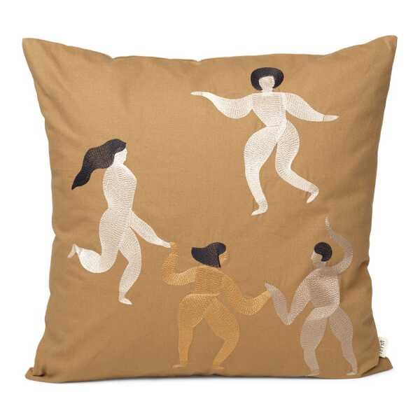 ferm LIVING Free Kissen 50 x 50cm Sugar kelp