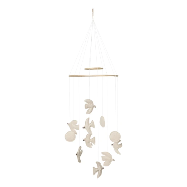 ferm LIVING Swif Bird Mobile Undyed