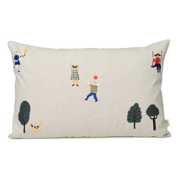 ferm LIVING The Park Kissen 40 x 60cm Natural