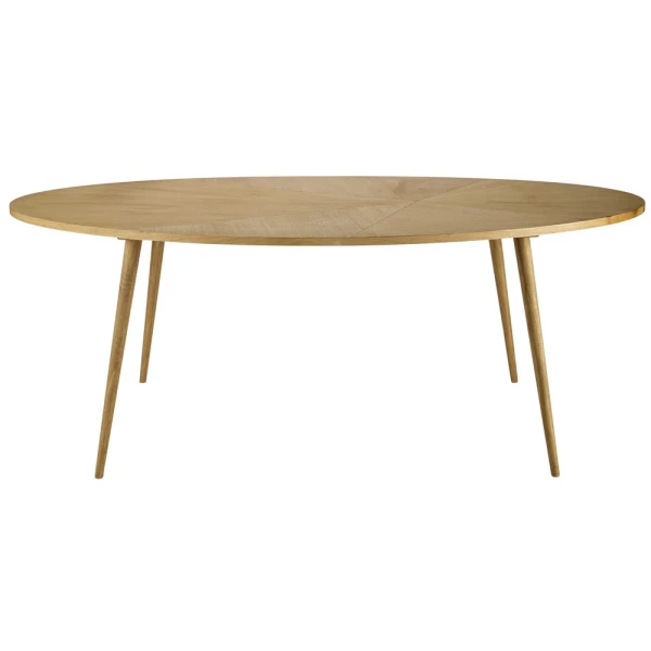 Ovaler Esstisch, 8 Personen, L200