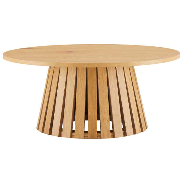 Runder Couchtisch im skandinavischen Stil 80cm