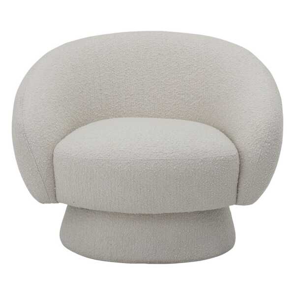 Sessel aus Polyester, weiß