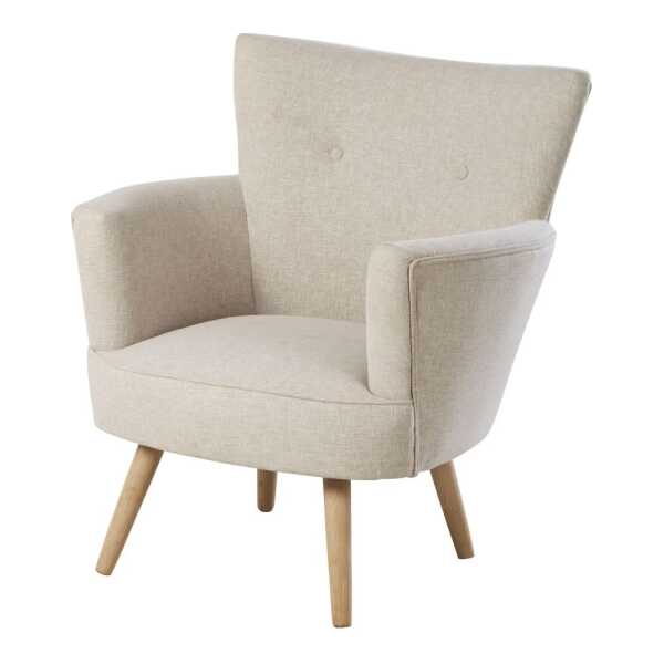 Vintage-Sessel, Beige